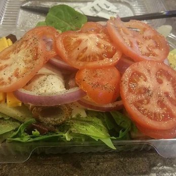Banyan Tree Café - a salad in a plastic container - Coffee & Tea Near Me - Bossier City, Louisiana