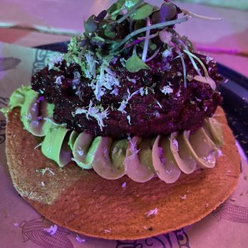Nixta Taqueria - Beet tartare - Mexican Near Me - Austin, Texas