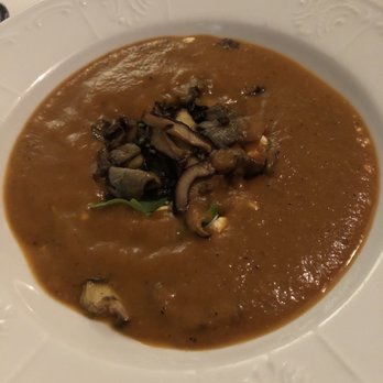 Elizabeth On 37th - Eggplant puree (Seasonal Soup of the Day) - New American Near Me - Savannah, Georgia Elizabeth On 37th - Eggplant puree (Seasonal Soup of the Day) - New American Near Me - Savannah, Georgia