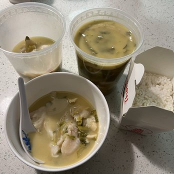 Ming’s Chinese Restaurant - Fish fillet with sour cabbage soup: 8 pieces of fish in the bowl, and that was only half of 1 container! - Chinese Near Me - Rockville, Maryland Ming’s Chinese Restaurant - Fish fillet with sour cabbage soup: 8 pieces of fish in the bowl, and that was only half of 1 container! - Chinese Near Me - Rockville, Maryland