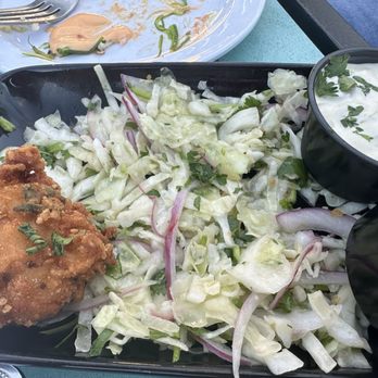 Sandbar On Tap - Shrimp and scallop fritter - Wine Bars Near Me - Islamorada, Florida