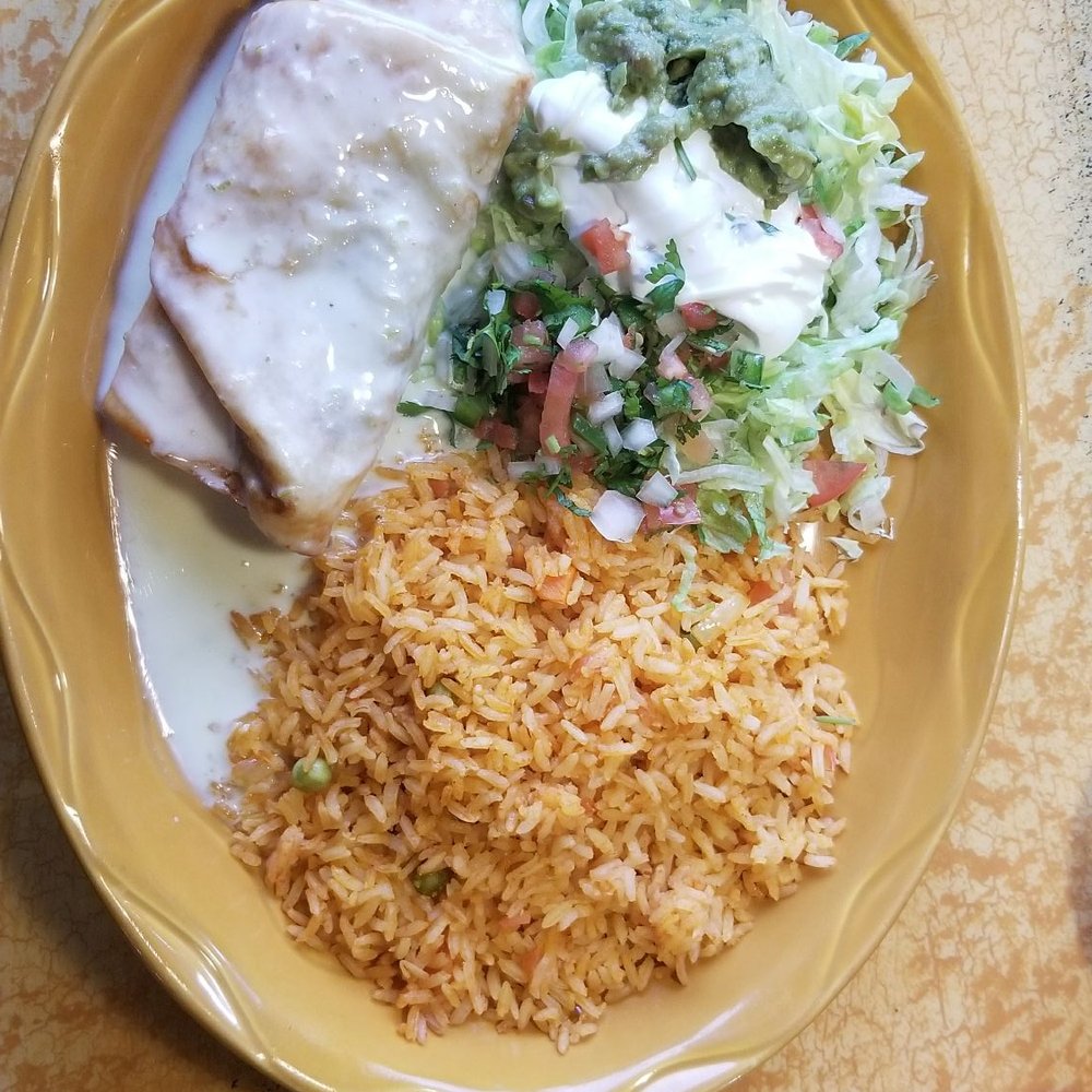 Viva Mexican Restaurant - Shredded beef chimichanga without beans - Mexican Near Me - Urbandale, Iowa Viva Mexican Restaurant - Shredded beef chimichanga without beans - Mexican Near Me - Urbandale, Iowa