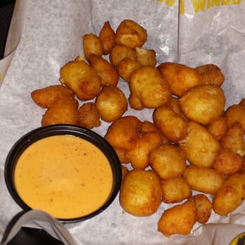 Buffalo Wild Wings - Cheese Curds with southwestern ranch dressing @ Buffalo Wild Wings - Sports Bars Near Me - Brooklyn, New York Buffalo Wild Wings - Cheese Curds with southwestern ranch dressing @ Buffalo Wild Wings - Sports Bars Near Me - Brooklyn, New York