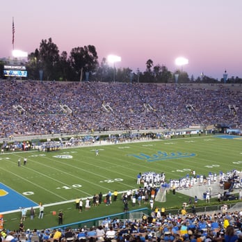 Rose Bowl Stadium - Rose Bowl on UCLA game night! - Stadiums & Arenas Near Me - Pasadena, California