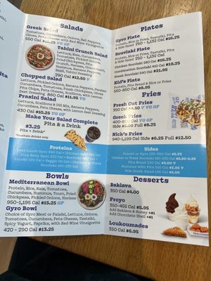 Menu photo 5 Nick The Greek Elk Grove, CA