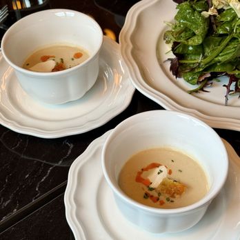 Titusz - KARALÁBÉ LEVES - Kohlrabi soup, crouton, sour cream, garlic, paprika - Hungarian Near Me - Pittsburgh, Pennsylvania Titusz - KARALÁBÉ LEVES - Kohlrabi soup, crouton, sour cream, garlic, paprika - Hungarian Near Me - Pittsburgh, Pennsylvania