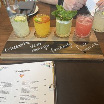 Chula's - Margarita flight - Mexican Near Me - Prior Lake, Minnesota