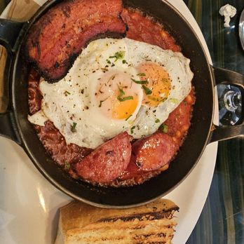 Medina Cafe - Cassoulet.  Yummy on the eyes. Yummy in the tummy. - Breakfast & Brunch Near Me - Vancouver, British Columbia