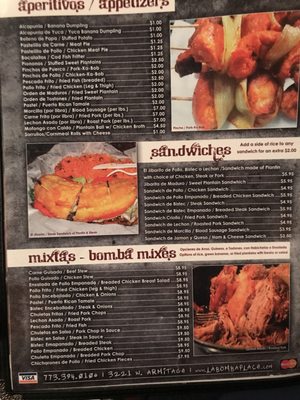 Menu photo 8 La Bomba Chicago, IL