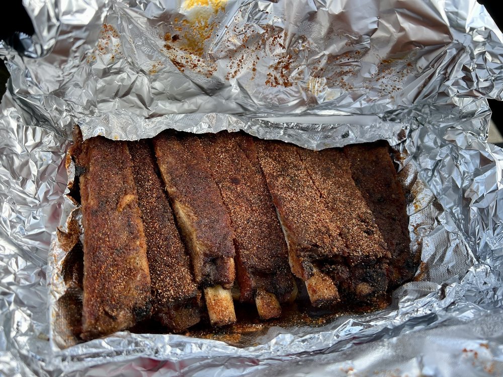 Food from Ball Hoggerz BBQ