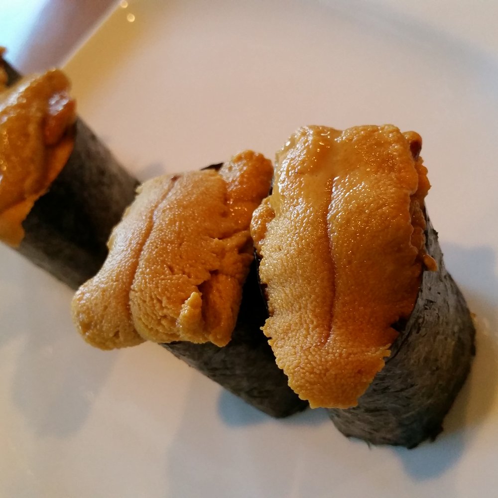 Amagi Sushi - Uni nigiri. - Sushi Bars Near Me - Riverside, California Amagi Sushi - Uni nigiri. - Sushi Bars Near Me - Riverside, California