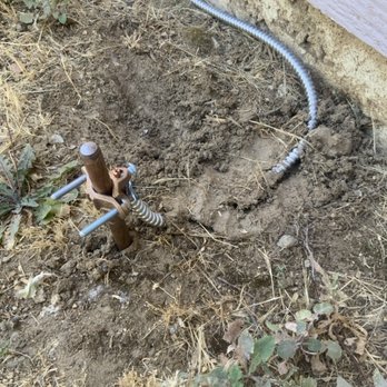 Solar Maintenance Pros - Hazardous ground stakes on the side on my house that someone can trip on. - Solar Panel Cleaning Near Me - Fresno, California Solar Maintenance Pros - Hazardous ground stakes on the side on my house that someone can trip on. - Solar Panel Cleaning Near Me - Fresno, California