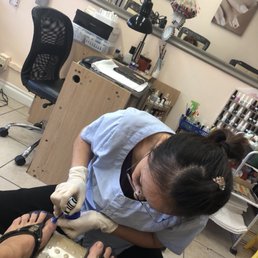 Lee. A talented Massage giver and nail tech!