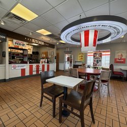 KFC - Clean bright dining room!