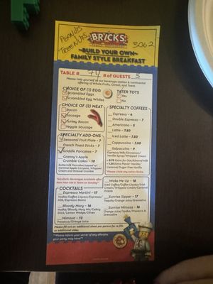 Menu photo 1 Bricks Family Restaurant Goshen, NY Menu photo 1 Bricks Family Restaurant Goshen, NY