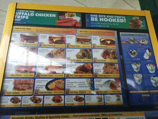 Menu photo 2 Stars Drive In Elsa, TX