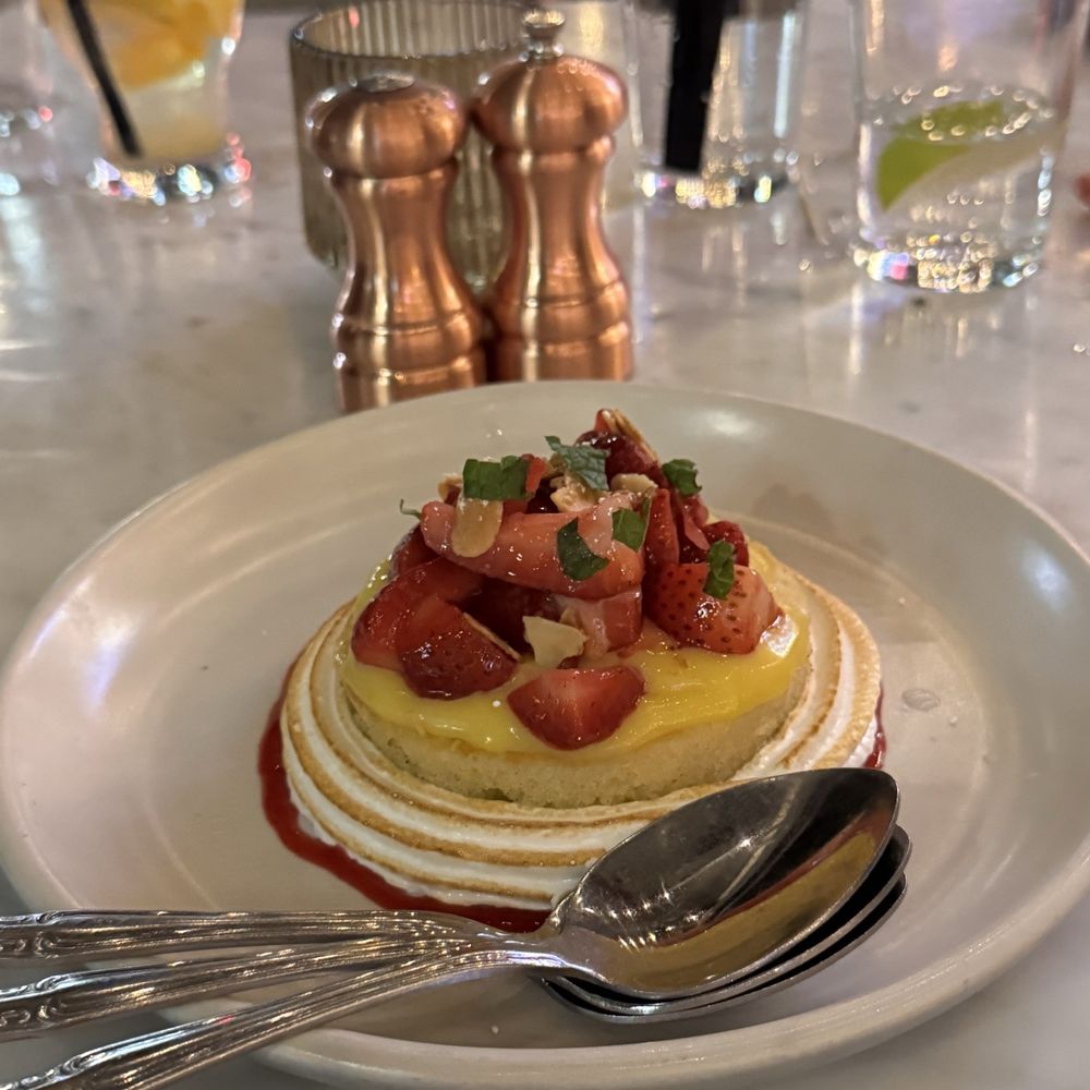 Culinary Dropout - Strawberry Lemon Torte - New American Near Me - Austin, Texas