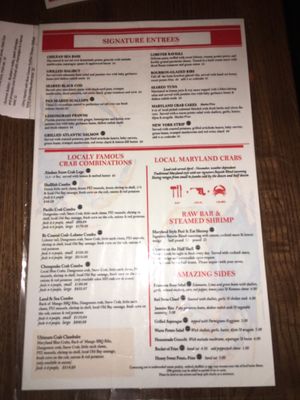 Menu photo 8 Riptide By The Bay Baltimore, MD