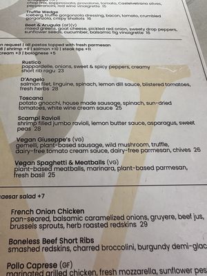 Menu photo 4 Bar Verona Washington, MI