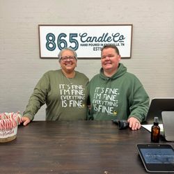865 Candle Company - Torrie and AJ are owners of 865 Candle Company