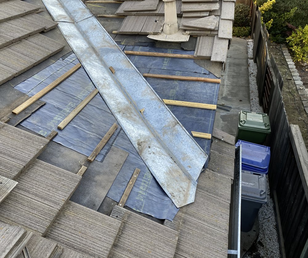 Slide of Galaxy Roofing