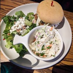 Original Joe's Restaurant & Bar - Carolina Pulled Pork with Green Salad and Coleslaw