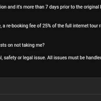 Diving Catalina - This is their booking fine print: Rebooking within 7 days are allowed with an additional 25% charge. - Scuba Diving Near Me - Avalon, California