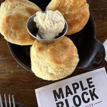 Maple Block Meat Co - Biscuits - full order - Barbeque Near Me - Culver City, California Maple Block Meat Co - Biscuits - full order - Barbeque Near Me - Culver City, California
