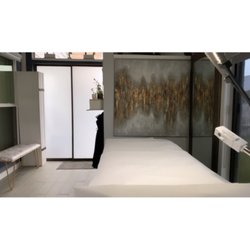 Gracefully Stripped - Inside peaceful, Gracefully Stripped studio.