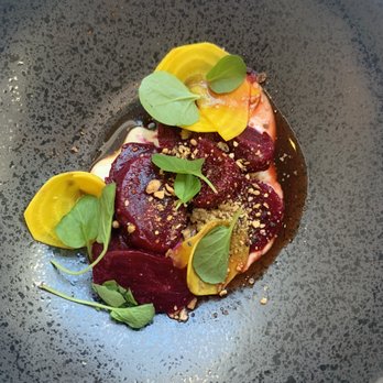 Jargon - Beet appetizer- I could have had a platter size of this. - New American Near Me - Asheville, North Carolina Jargon - Beet appetizer- I could have had a platter size of this. - New American Near Me - Asheville, North Carolina
