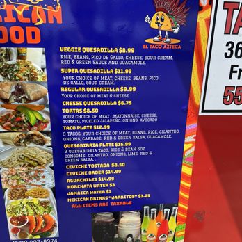 El Taco Azteca - Taken 4/16/24 - Tacos Near Me - Clovis, California El Taco Azteca - Taken 4/16/24 - Tacos Near Me - Clovis, California