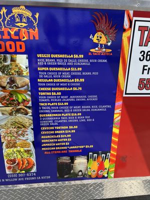 Menu photo 5 El Taco Azteca Clovis, CA Menu photo 5 El Taco Azteca Clovis, CA