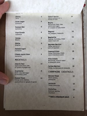 Menu photo 3 Pane E Vino Croydon, NSW
