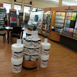 a wide view of a store