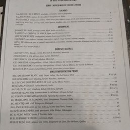 La Bête à Pain - Food and alcohol menu - menu - Bakeries Near Me - Montreal, Quebec
