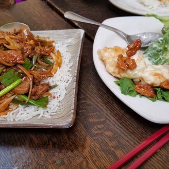 Dragon Well - Mongolian Beef and Honey Walnut Prawns. Soo Good! - Chinese Near Me - San Francisco, California Dragon Well - Mongolian Beef and Honey Walnut Prawns. Soo Good! - Chinese Near Me - San Francisco, California