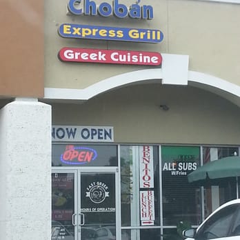 Choban Grill - Store Front - Greek Near Me - Jacksonville, Florida Choban Grill - Store Front - Greek Near Me - Jacksonville, Florida