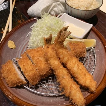 Koromo - Pork Loin Katsu with Ebi combination - Japanese Near Me - Aiea, Hawaii