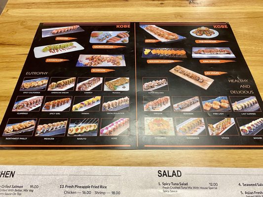 Menu photo 3 Kobe Sushi Teriyaki Centralia, WA Menu photo 3 Kobe Sushi Teriyaki Centralia, WA