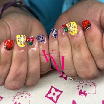 GoddessNailz - Short acrylic overlay - Nail Technicians Near Me - Jacksonville, North Carolina
