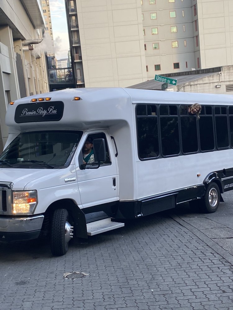Premier Party Bus Seattle Logo