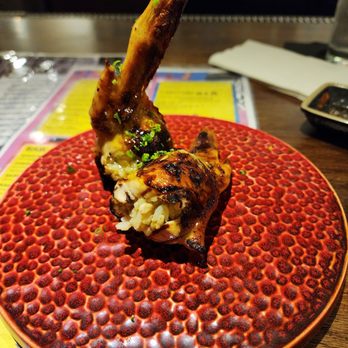 Juju - This tebaki chicken wing had the same lame "tsukune" meat in it as the big tsukune... - Japanese Near Me - Orlando, Florida Juju - This tebaki chicken wing had the same lame "tsukune" meat in it as the big tsukune... - Japanese Near Me - Orlando, Florida