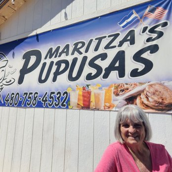 Maritza's Pupusas - Kat and the banner. - Salvadoran Near Me - Queen Creek, Arizona Maritza's Pupusas - Kat and the banner. - Salvadoran Near Me - Queen Creek, Arizona