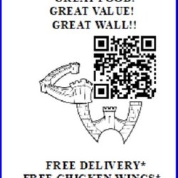 Great Wall Restaurant - link to online menu, check it out