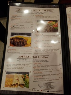 Menu photo 7 Hacienda Real - Fulshear Fulshear, TX Menu photo 7 Hacienda Real - Fulshear Fulshear, TX