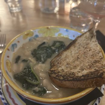 Gioia Cafe & Bar - White Bean Soup with Sourdough - Italian Near Me - New Haven, Connecticut