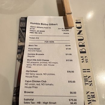 Humble Bistro - Gilbert - Pizza Near Me - Gilbert, Arizona