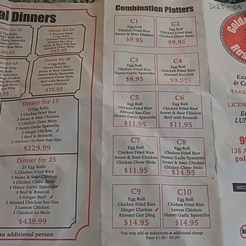 Golden Wu Restaurant - 2023 Septemeber Menu - Chinese Near Me - Truro, Nova Scotia Golden Wu Restaurant - 2023 Septemeber Menu - Chinese Near Me - Truro, Nova Scotia