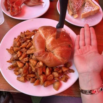 Honeybear Cafe - Turkey Bacon Avocado Croissant - HUGE - Breakfast & Brunch Near Me - Chicago, Illinois Honeybear Cafe - Turkey Bacon Avocado Croissant - HUGE - Breakfast & Brunch Near Me - Chicago, Illinois