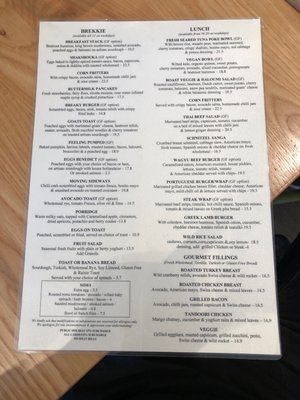 Menu photo 3 Eighty Ate North Sydney, NSW Menu photo 3 Eighty Ate North Sydney, NSW